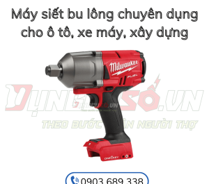 Máy Siết Bu Lông Chuyên Dụng Cho ô tô, xe máy, xây dựng