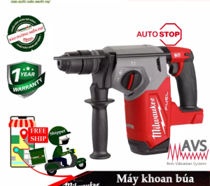 Máy khoan búa dùng pin 18V Milwaukee M18 FHX-0X0 – Giải pháp khoan đục mạnh mẽ, linh hoạt và tiện dụng