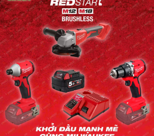 Top 3 dụng cụ Milwaukee tầm trung đáng mua: M18 BLPDRC, BLIDR, BLSAG100X