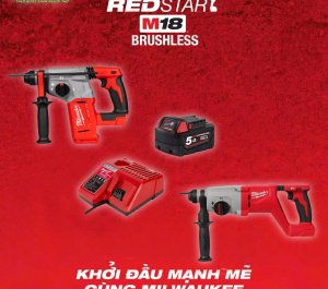 Máy Khoan Bê Tông Không Chổi Than Milwaukee – Sự Lựa Chọn Tối Ưu Cho Anh Em Thợ Muốn Nâng Cấp