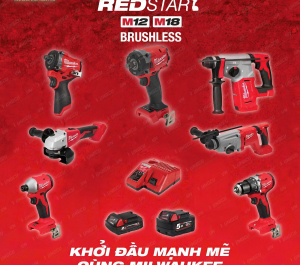 CHƯƠNG TRÌNH KHUYẾN MÃI MILWAUKEE REDSTART – CÀO LÀ TRÚNG 100% QUÀ CỰC CHẤT!