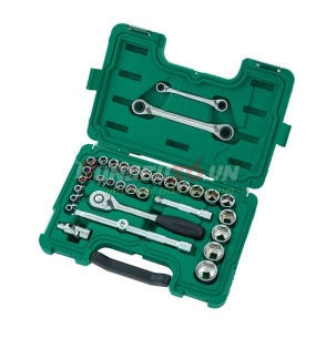 Bộ tuýp 33 chi tiết 1/2in Sata 09099