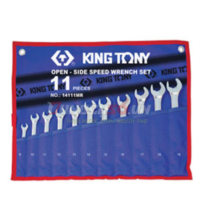 Bộ cờ lê vòng miệng 11 chi tiết 8-19mm Kingtony 14111MR