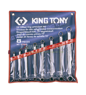 Bộ cờ lê vòng 8 chi tiết 6-23mm Kingtony 1708MR