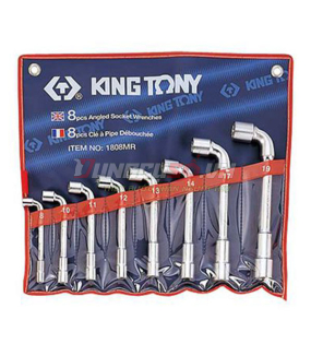 Bộ ống điếu 8 chi tiết 8-19mm Kingtony 1808MR