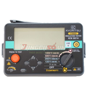 Đồng hồ đo điện trở cách điện (1000V/2GΩ) Kyoritsu 3021A