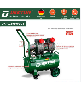 Máy nén khí không dầu 30L Dekton DK-AC3930 Plus