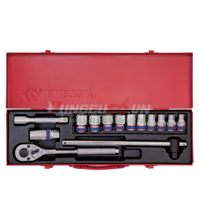 Bộ tuýp 1/2″ 14 chi tiết Kingtony 4512SR