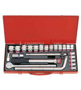 Bộ tuýp 1/2″ 24 chi tiết Kingtony 4524SR