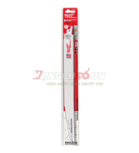 Lưỡi cưa kiếm đa năng WRECKER T8-300.48mm Milwaukee 48-00-5711 (Bộ 5 lưỡi)