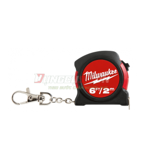 Thước dây móc chìa khóa Milwaukee  2m 48-22-5506