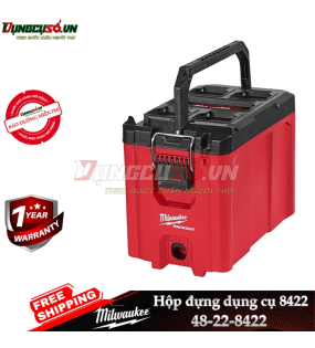 Hộp đựng dụng cụ Milwaukee cùng hệ PACKOUT™ 48-22-8422