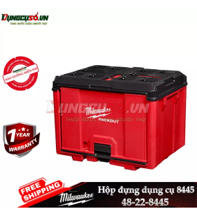 Hộp đựng dụng cụ Milwaukee cùng hệ PACKOUT™ 48-22-8445