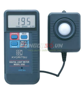 Máy đo cường độ ánh sáng (19990 Lux) Kyoritsu 5202