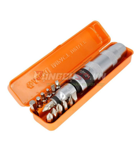 Bộ tua vít đóng (thép chrome vanadium) 13 mũi Asaki AK-7192