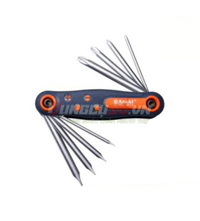 Bộ tua vít xếp 8 chi tiết Asaki AK-7981