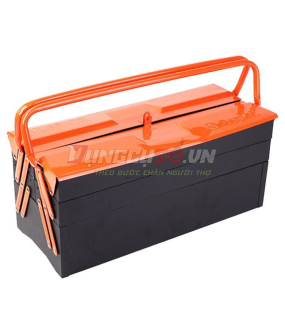 Thùng đồ nghề bằng sắt 3 ngăn 50x20x23cm Asaki AK-9957