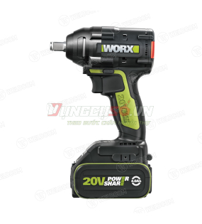 MÁY VẶN VÍT ĐỘNG LỰC DÙNG PIN LI-ION 20V WU294.1 – WORX GREEN