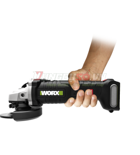MÁY MÀI GÓC DÙNG PIN 20V WU808.9 – WORX GREEN
