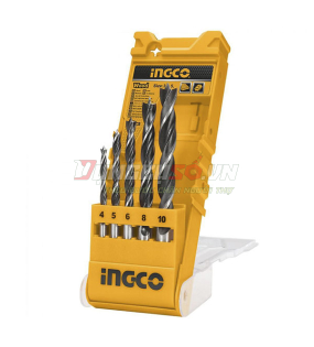 Bộ 5 mũi khoan gỗ INGCO AKD5058