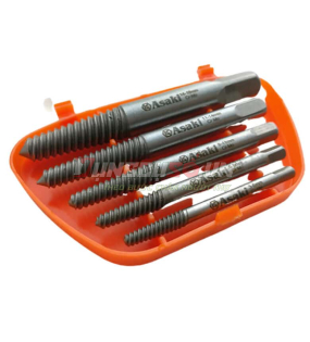 Bộ mũi ren lấy buloong ốc vít gãy 5 chi tiết Asaki AK-3687