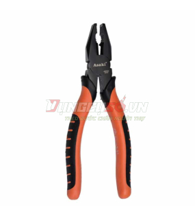 Kềm răng cao cấp kiểu Mỹ 8”/200mm Asaki AK-8035