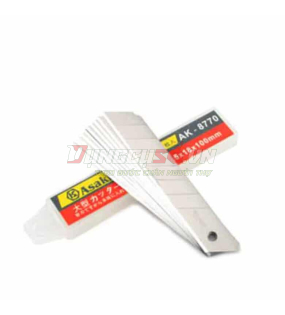 Lưỡi dao rọc giấy 100 x 18 x 0.5mm  Asaki AK-8770
