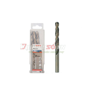Mũi khoan INOX HSS-Co 10mm (hộp 5 mũi)