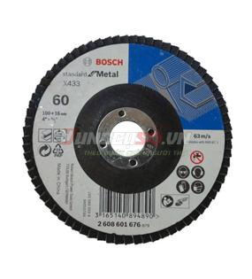 Đĩa nhám xếp Alox P60 Ø100mm 