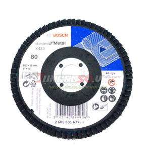 Đĩa nhám xếp Alox P80 Ø100mm 