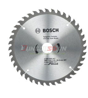 Lưỡi cưa gỗ 180x25.4mm T40