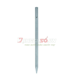 Mũi đục nhọn SDS-MAX 25x400mm (bộ 10 mũi) - mới, có vỏ chống rỉ