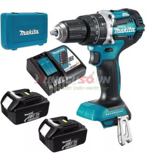 Máy Khoan, Vặn Vít Dùng Pin Makita DDF487RFJ