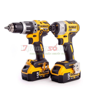 Combo DCD796/DCF885/2pin 4Ah/DCB115/túi vải STL Dewalt CB885796M2