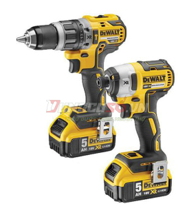 Combo DCD796/DCF887/2pin 5Ah/DCB115/Valy Dewalt DCK266P2