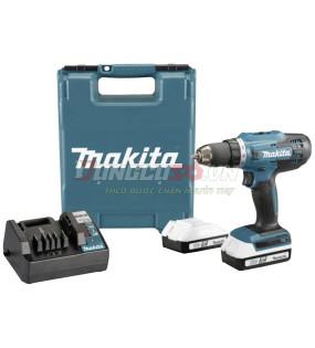 Máy khoan vặn vít pin 18V Makita DF488DWAE