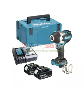 Máy Siết Bu Lông 18V Makita DTW1002JX2| Lực Siết 1.000Nm