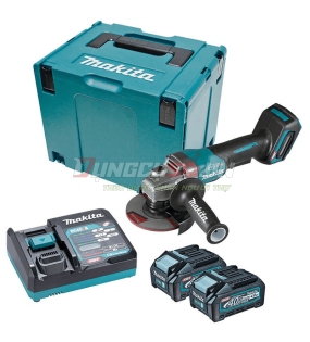 Máy Mài Góc Dùng Pin 40V Max, Đá 125mm Makita GA013GM201