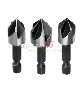 Bộ 3 mũi vát mép lỗ INGCO DBCS0031
