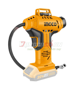 Máy bơm lốp xe ô tô pin 20V INGCO CACLI2001