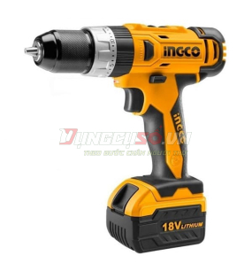 Máy khoan búa pin 18V INGCO CIDLI228180