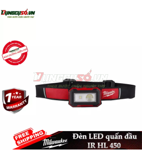 Đèn pin quấn đầu Milwaukee IR HL450