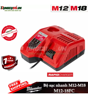 Bộ sạc pin Milwaukee M12-18FC