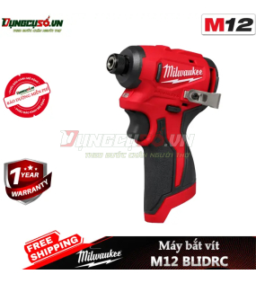 Máy bắt vít siêu nhỏ gọn Milwaukee M12 BLIDRC