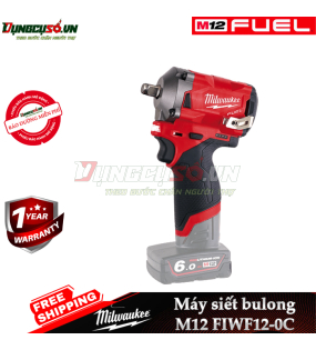 Máy siết bu lông Milwaukee M12 FIWF12-0C