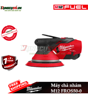 Máy chà nhám quỹ đạo 5mm Milwaukee M12 FROS50
