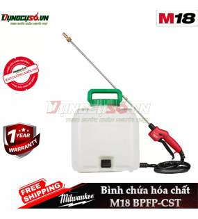 Bình chứa hóa chất 15L Milwaukee M18 BPFP-CST ASIA