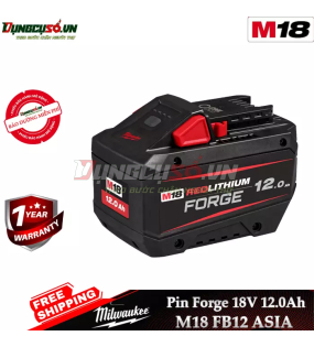 Pin Forge 18V 12.0Ah Milwaukee M18 FB12