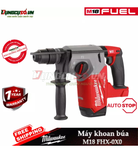 Máy khoan búa dùng pin 18V Milwaukee M18 FHX-0X0
