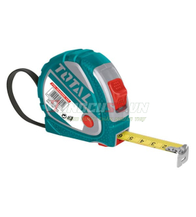 Thước kéo thép nền vàng 3x16mm Total TMT126031